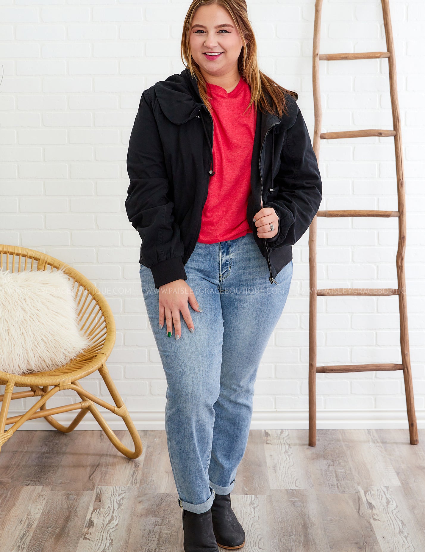 Bear the Cold Bomber Jacket - ALL STAR SALE - LAST ONES FINAL SALE