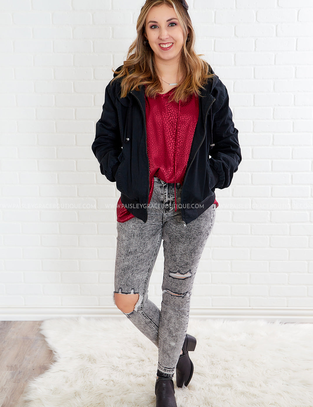 Bear the Cold Bomber Jacket - ALL STAR SALE - LAST ONES FINAL SALE