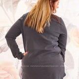 Day Trip Top - Grey - LAST ONES FINAL SALE