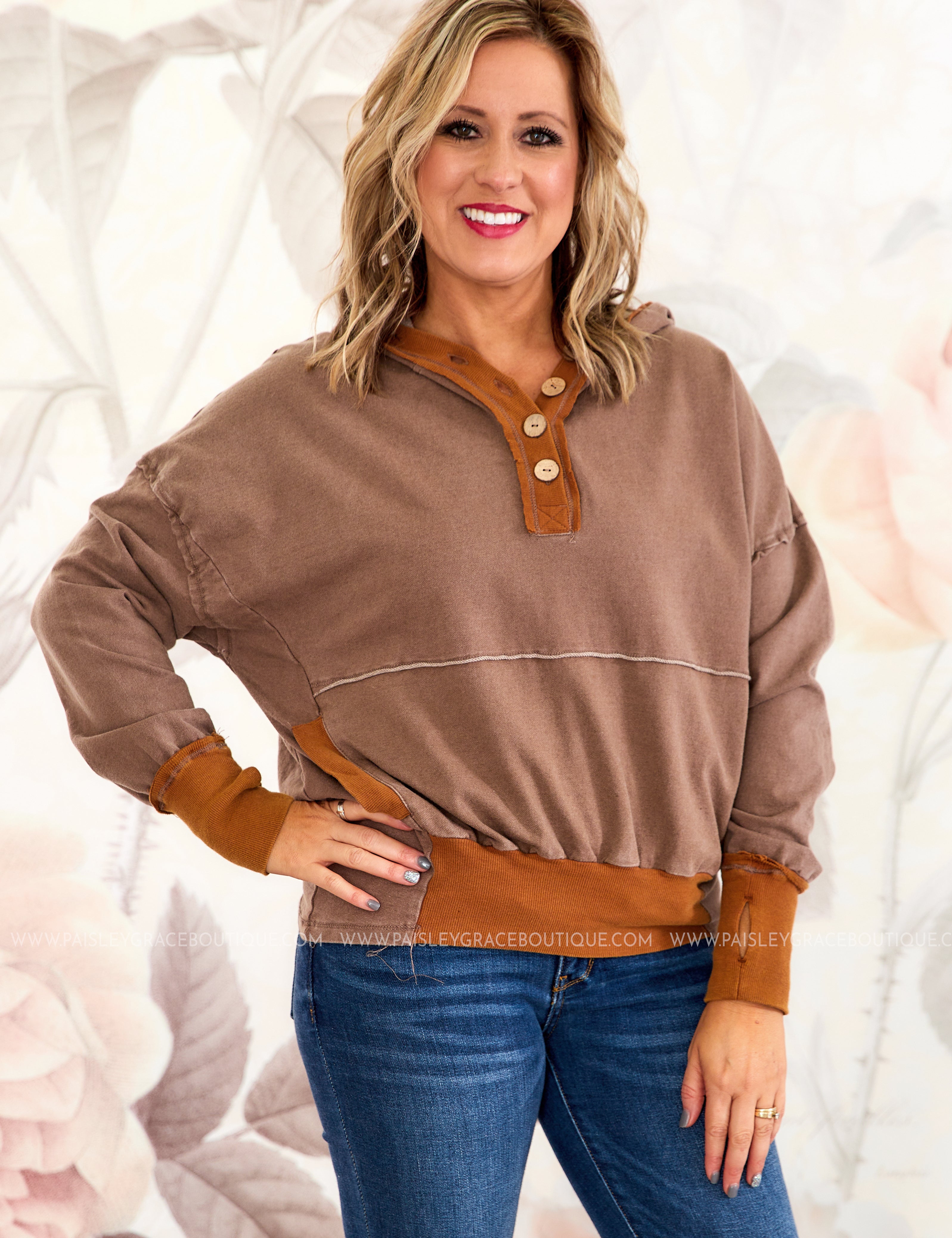 Tatum Hoodie -2 Colors - LAST ONES FINAL SALE
