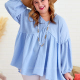 Whimsical Wonder Top - Blue* LAST ONES FINAL SALE *