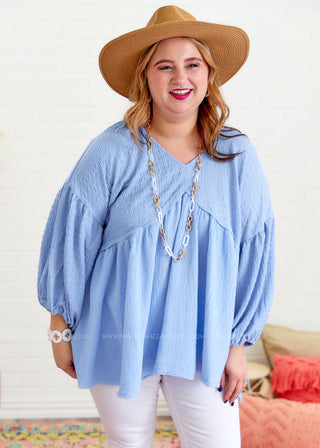 Whimsical Wonder Top - Blue* FINAL SALE *