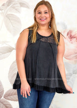 Load image into Gallery viewer, Extra Effort Tank - Black - FINAL SALE
