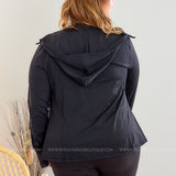 Lyra Activewear Jacket - Black - LAST ONES FINAL SALE