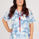 Stars Above Top-BLUE - LAST ONES FINAL SALE