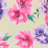 Yellow & Pink Floral Scoop Neck Top* LAST ONES FINAL SALE *