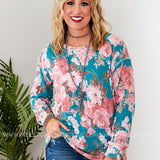 Graceful Gardens Top* LAST ONES FINAL SALE *