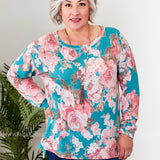 Graceful Gardens Top* LAST ONES FINAL SALE *