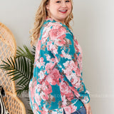 Graceful Gardens Top* LAST ONES FINAL SALE *