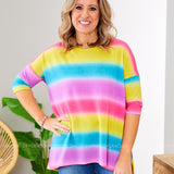 Bright on Track Top* LAST ONES FINAL SALE *