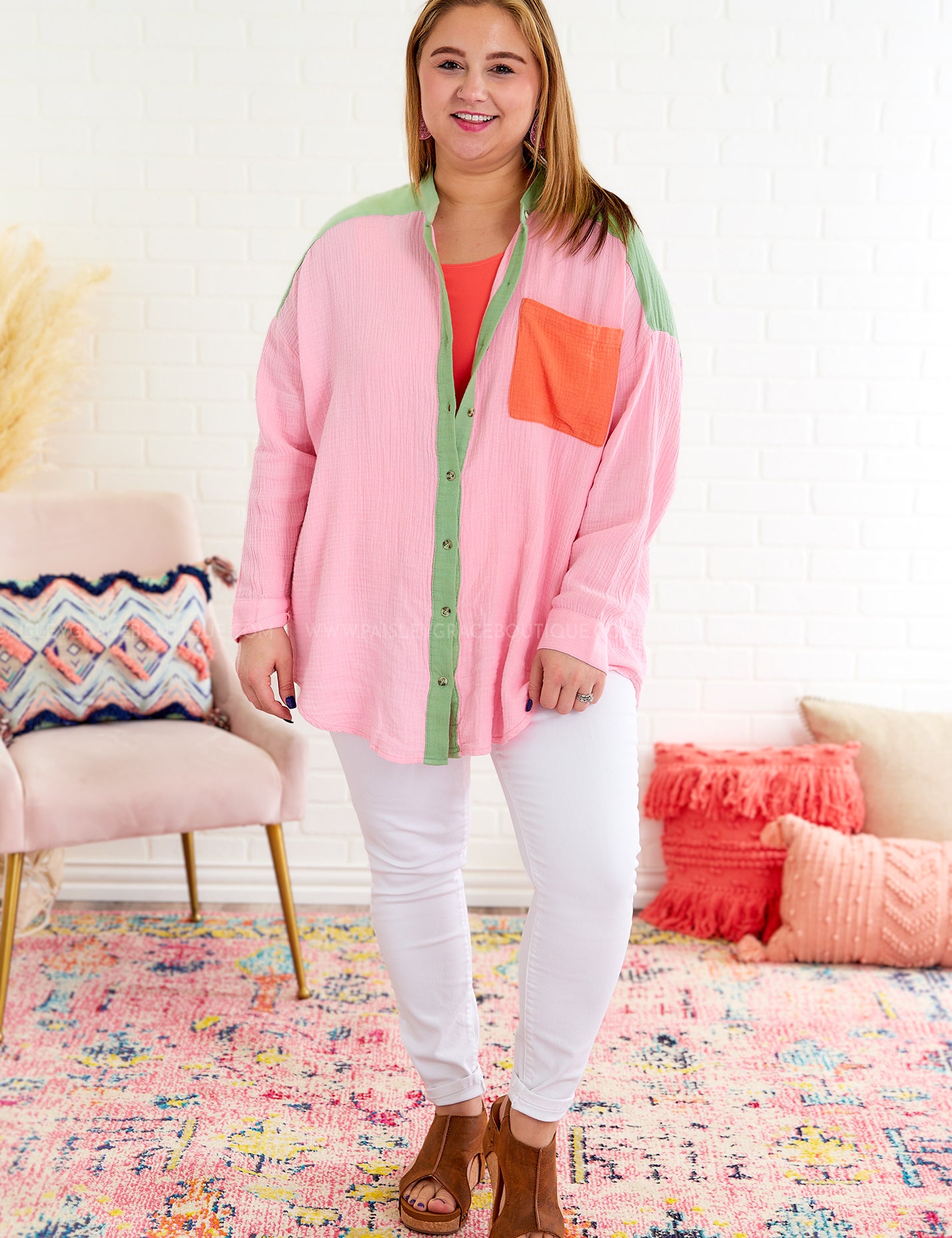 Better Days Ahead Top - Pink* LAST ONES FINAL SALE *