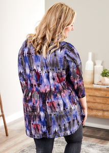 Ultra Violet Effect Top - FINAL SALE