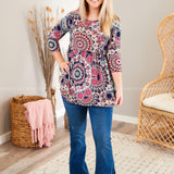 Medallion Muse Top* LAST ONES FINAL SALE *