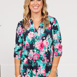 Lunar Garden Top* LAST ONES FINAL SALE *