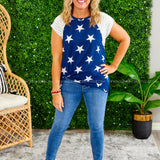 Change the World Top - NAVY* LAST ONES FINAL SALE *