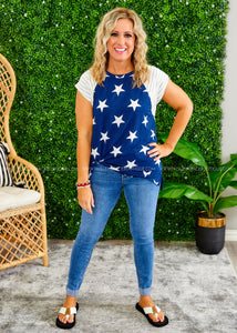 Change the World Top - NAVY - FINAL SALE