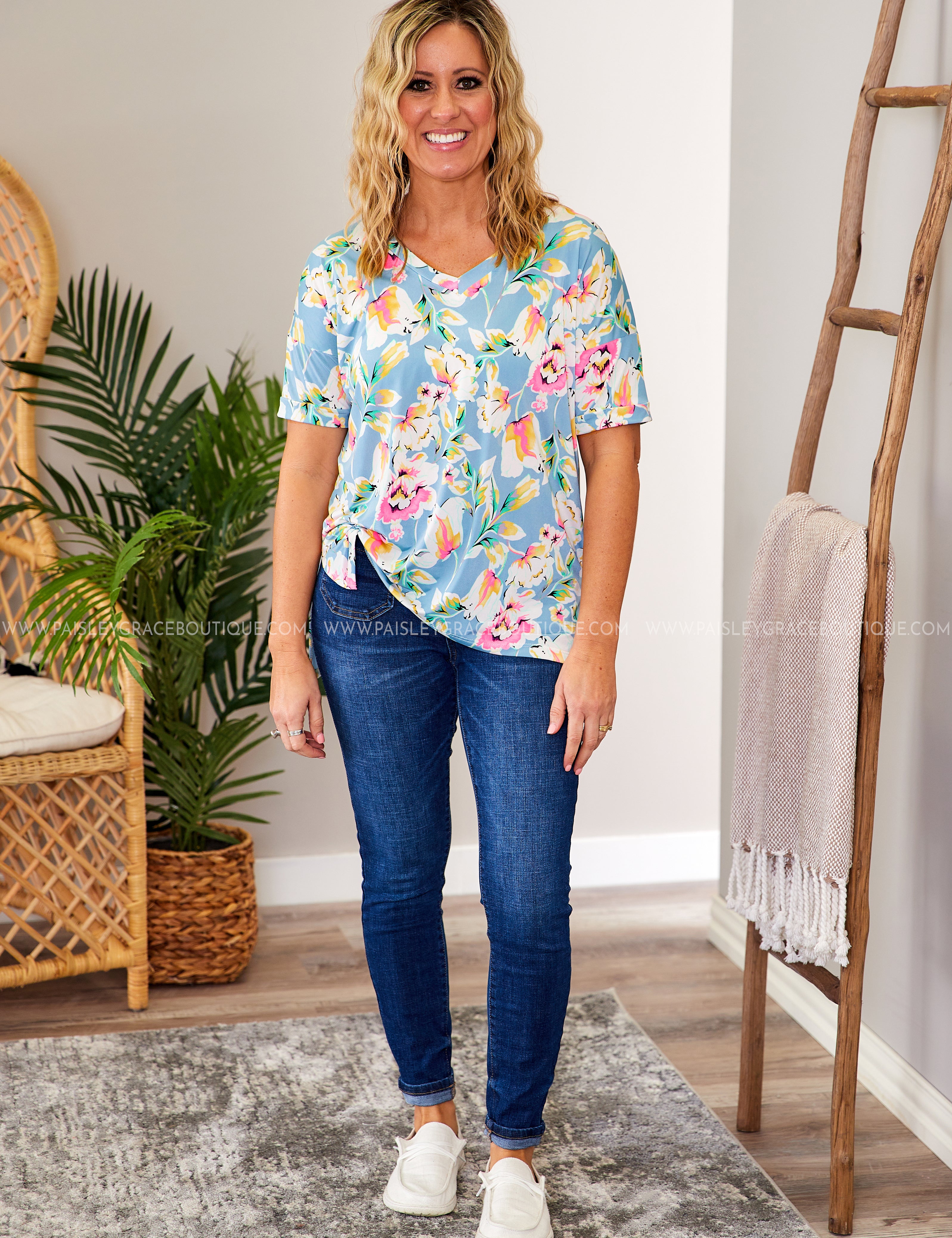 On Island Time Top* LAST ONES FINAL SALE * -- WS23
