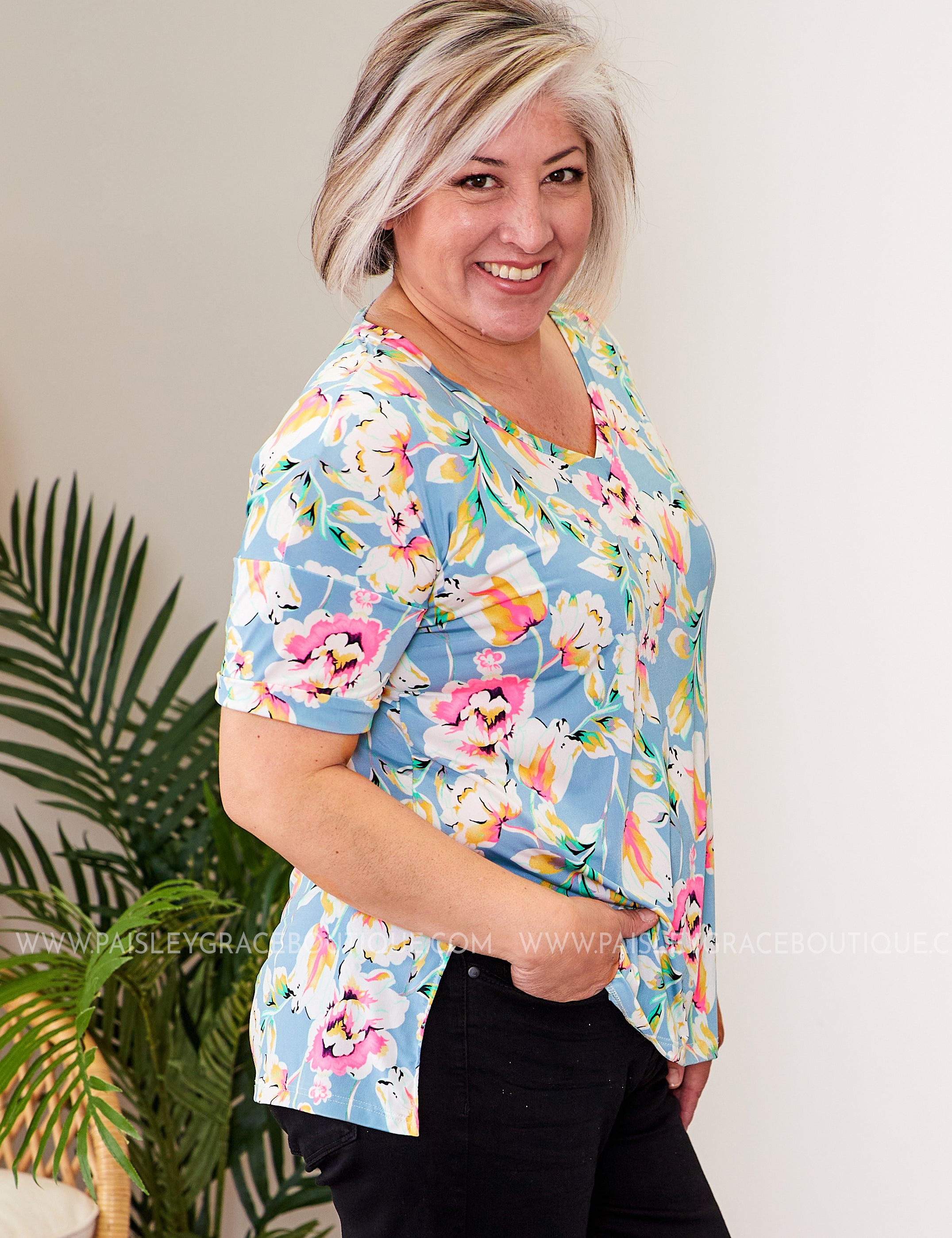 On Island Time Top* LAST ONES FINAL SALE * -- WS23