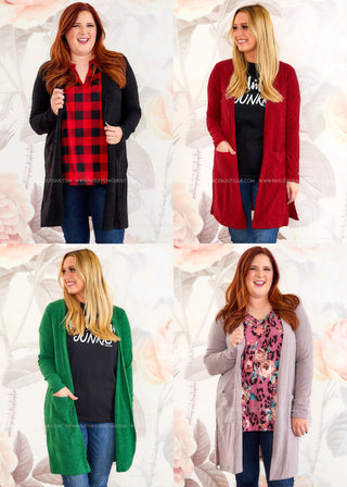 Olympia Cardigan - 4 COLORS* FINAL SALE *