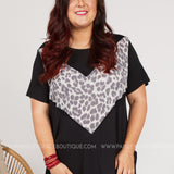 At Every Angle Top- BLACK  - LAST ONES FINAL SALE