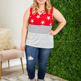 Under the Stars Tank - RED* LAST ONES FINAL SALE *