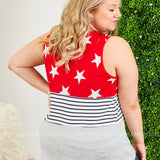 Under the Stars Tank - RED* LAST ONES FINAL SALE *
