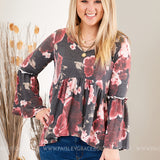 Floral a La Mode Top - LAST ONES FINAL SALE