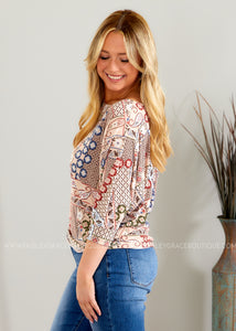 Jolt of Inspiration Top  - FINAL SALE CLEARANCE
