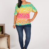 Cascade Of Color Top* LAST ONES FINAL SALE * -- WS23
