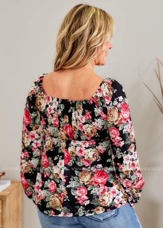 Let Love Bloom Top  - FINAL SALE