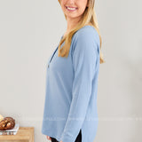 Crisp Morning Top - 2 Colors - LAST ONES FINAL SALE