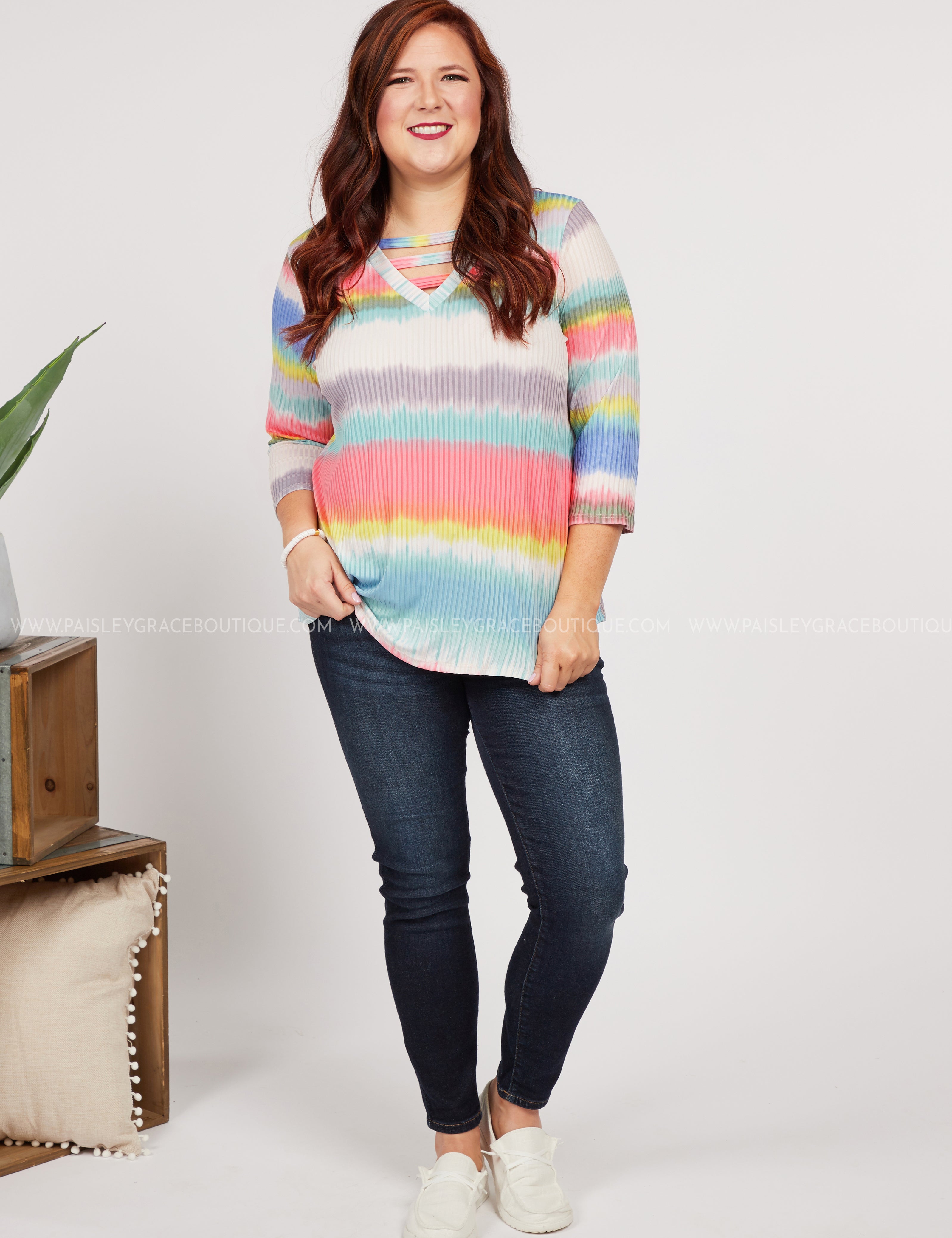 Radiant Peace Top* LAST ONES FINAL SALE *