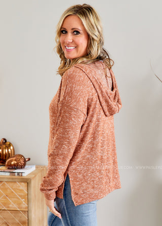 Warms My Heart Hooded Sweater - 2 Colors - FINAL SALE