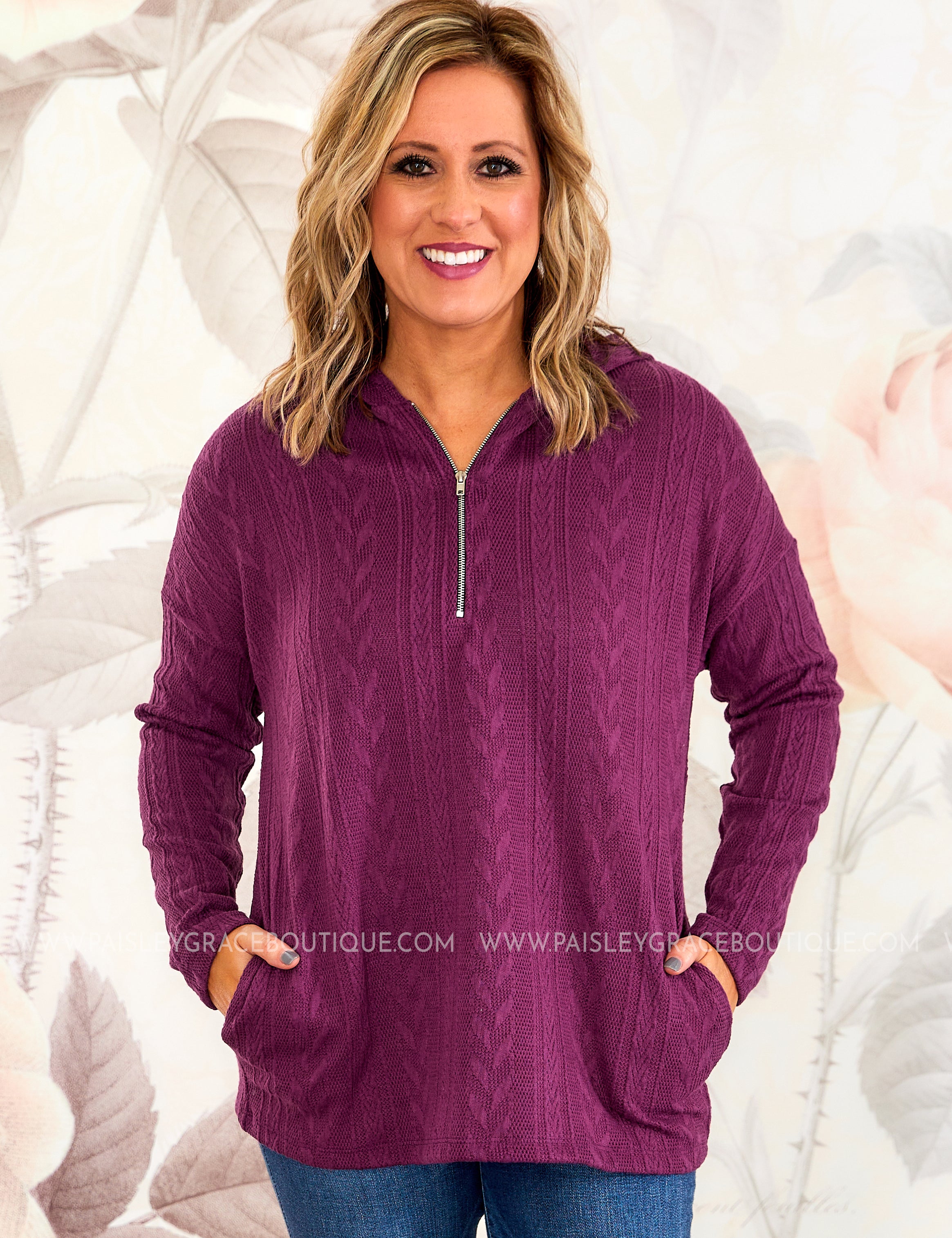 Better Times Knit Hoodie - 2 Colors - LAST ONES FINAL SALE