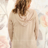 Better Times Knit Hoodie - 2 Colors - LAST ONES FINAL SALE