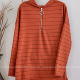 Calle Zipper Top - 2 Colors* LAST ONES FINAL SALE *