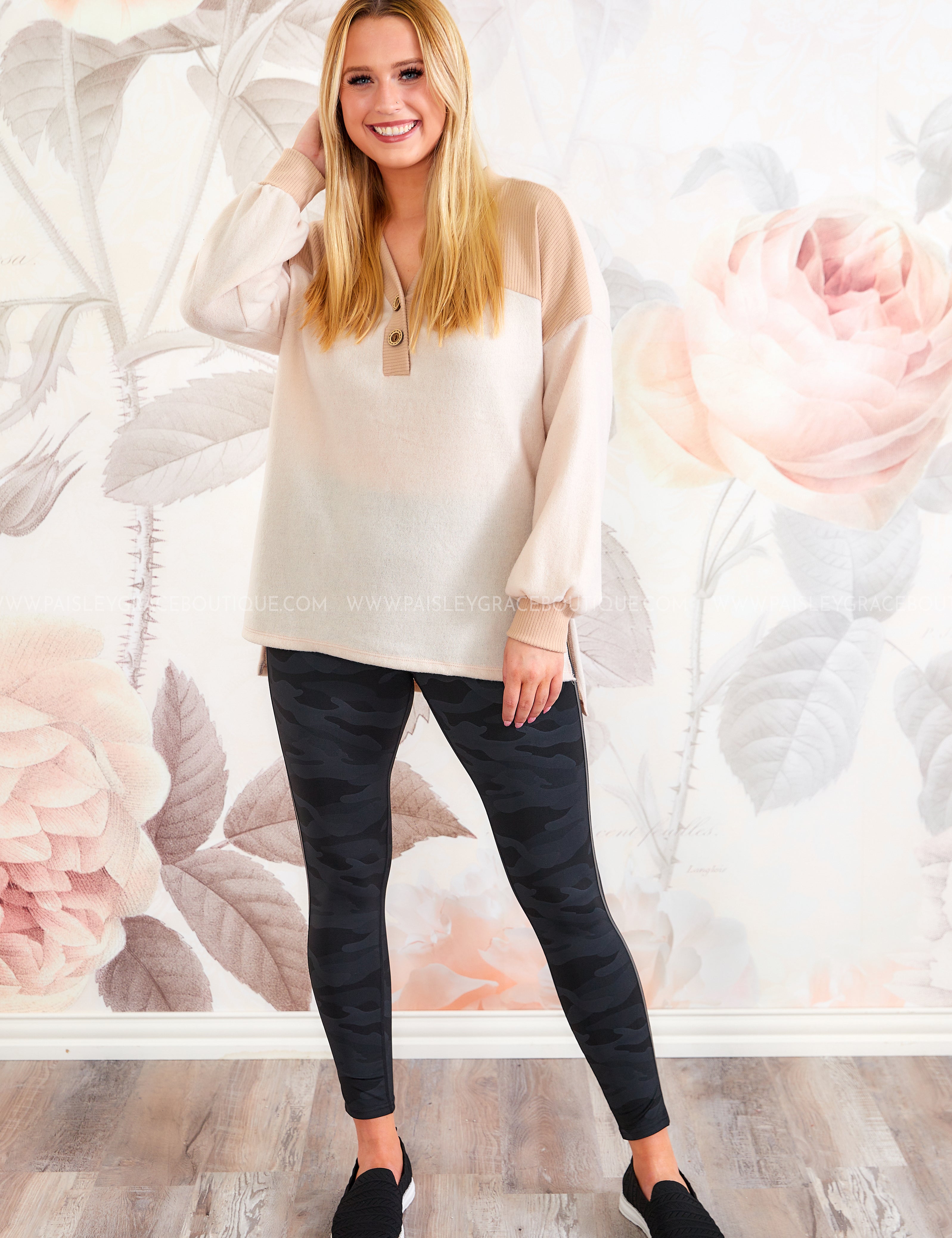 By the Way Top - Taupe - LAST ONES FINAL SALE