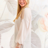By the Way Top - Taupe - LAST ONES FINAL SALE
