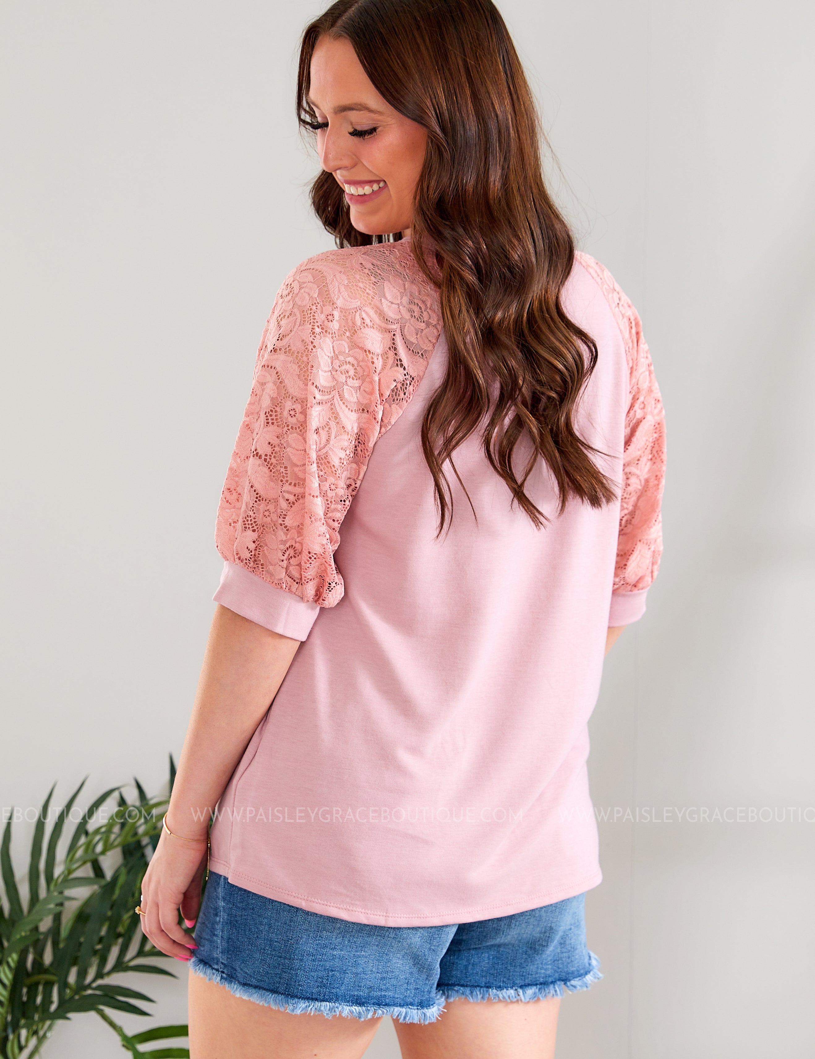 Kinder Days Top - Rose* LAST ONES FINAL SALE *