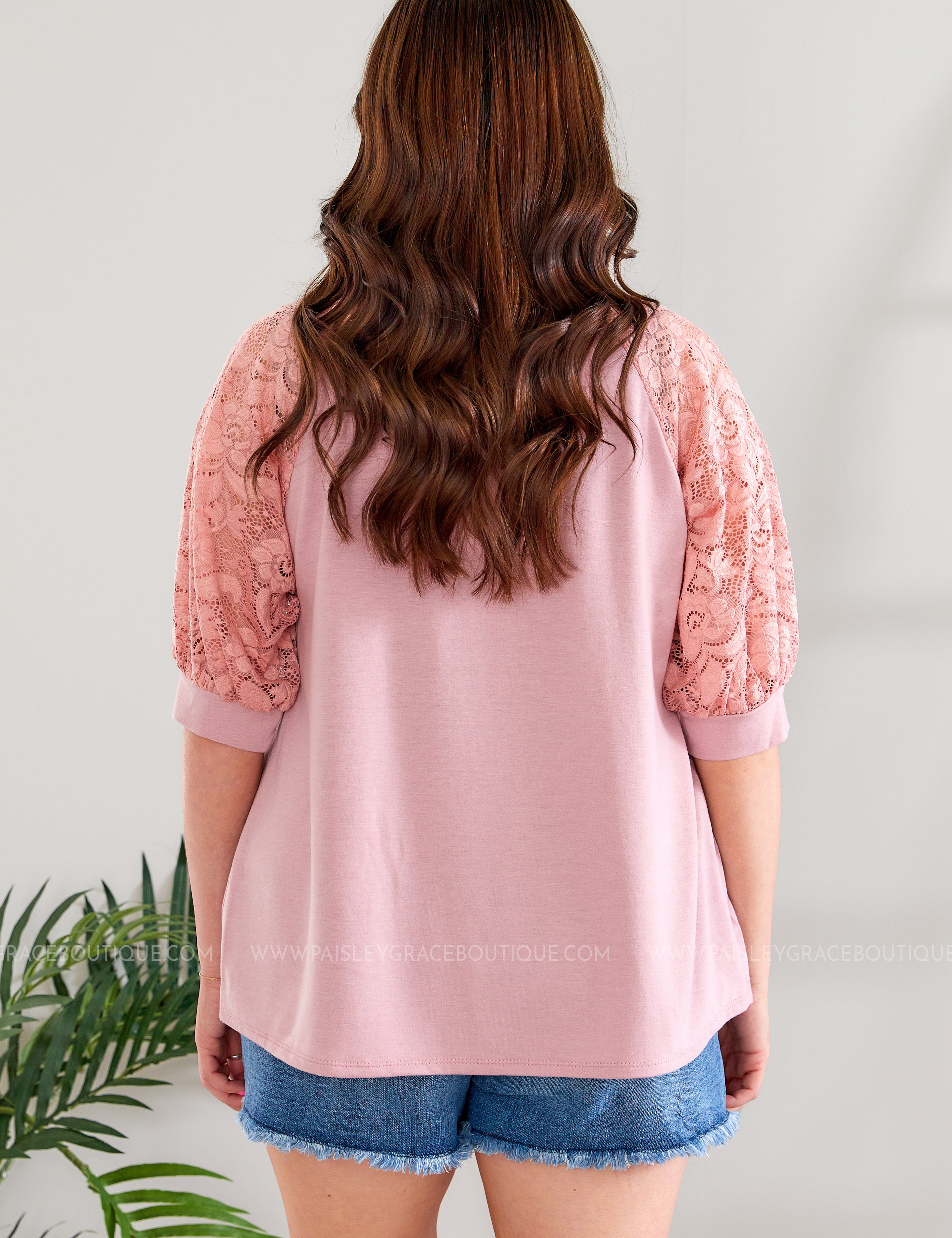 Kinder Days Top - Rose* LAST ONES FINAL SALE *