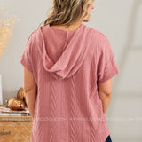 Bet on You Hooded Top - ROSE - LAST ONES FINAL SALE