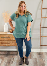 Load image into Gallery viewer, Bet on You Hooded Top - TEAL - LAST ONES FINAL SALE CLEARANCE
