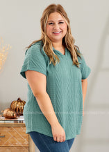 Load image into Gallery viewer, Bet on You Hooded Top - TEAL - LAST ONES FINAL SALE CLEARANCE
