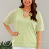 As it Was Top - Sage -LAST ONES FINAL SALE