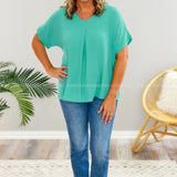 Can't Back Down Top - Mint* FINAL SALE *