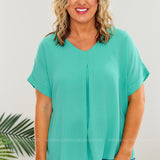 Can't Back Down Top - Mint* FINAL SALE *