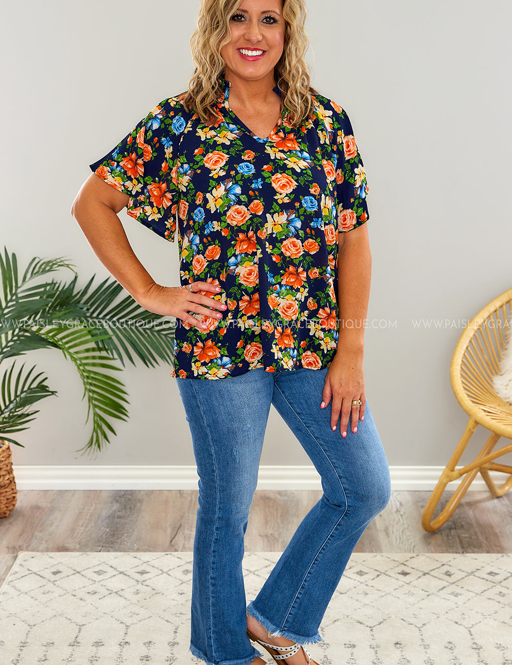 Dimples in Your Smile Top* LAST ONES FINAL SALE *