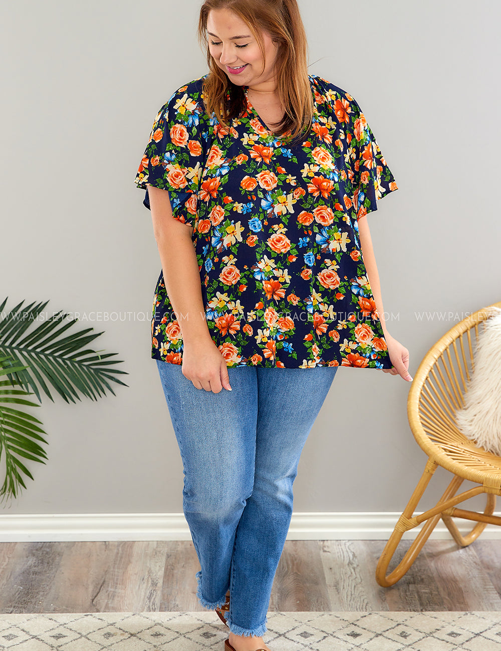 Dimples in Your Smile Top* LAST ONES FINAL SALE *