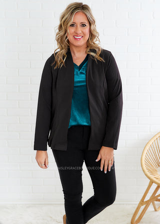 Join the Club Blazer - Black - FINAL SALE