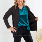 Join the Club Blazer - Black - LAST ONES FINAL SALE